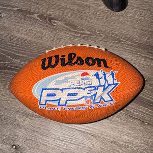 Vintage Wilson Pepsi NFL Punt Pass & Kick Football One Size